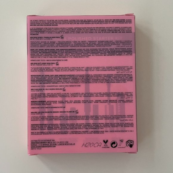 Anastasia Beverly Hills Natural & Polished Starter Kit Brow Definer Wiz Gel NIB - Picture 4 of 5